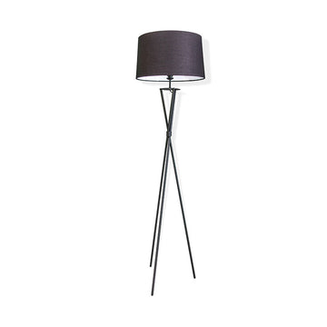 Tripod floor standing lamp & shade